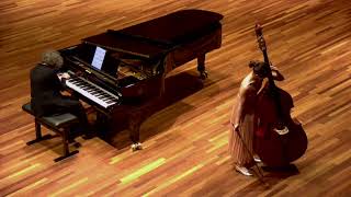 Montag Double Bass Sonata CSU Bass Day  Mikyung Sung double bass Susan Hoskins piano [upl. by Eiramac]