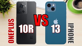 OnePlus 10R vs iPhone 13 ✅ [upl. by Ensign]