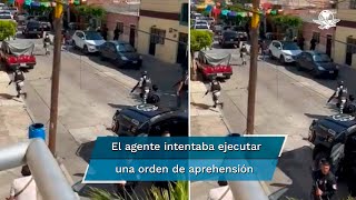 Policía de Investigación es reportado grave tras tiroteo en Guadalajara Jalisco [upl. by Nyloc]