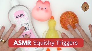 ASMR Squishy Sounds  No Talking [upl. by Yttocs]