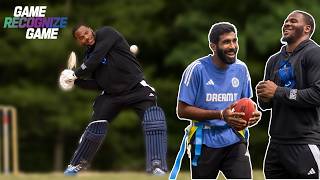 Micah Parsons vs Team India Cricket Star JaspritBumrah1993 in 🏏🏈 Challenge [upl. by Sutphin]