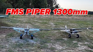 SAMOLOT RC DLA POCZĄTKUJĄCYCH  FMS PIPER 1300 [upl. by Esadnac]