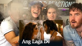 Ang Laga De  Video Song  Goliyon Ki Rasleela Ramleela Reaction [upl. by Supmart]