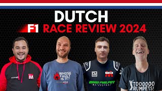 Dutch F1 GP Race Review 2024 [upl. by Serolod368]