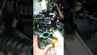 Mahindra TUV manifold changemechancial automobile machenical [upl. by Moraj]