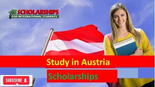 Austria Scholarship Opportunities for International Students [upl. by Karalynn967]