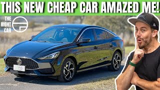 2024 MG 5 review Australia has a new small car bargain MG5 aka MG GT [upl. by Yusuk]