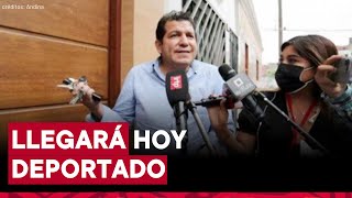 Alejandro Sánchez dueño de la casa de Sarratea llegará este jueves al país deportado de EEUU [upl. by Hara]