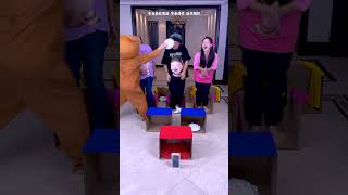 Color Box Challenge Who Stepped On The Trap Funnyfamily Partygames [upl. by Ddet]