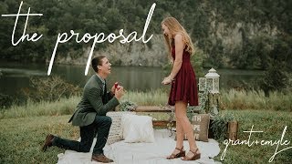 THE SWEETEST PROPOSAL EVER High School Sweethearts Grant amp Emyle [upl. by Bernette]