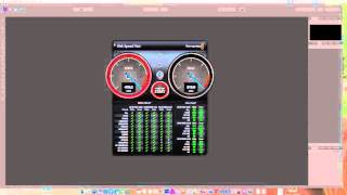 Speed disk test with Raid 0 on a late iMac 2009 27 inch quad core i7 [upl. by Gayler151]