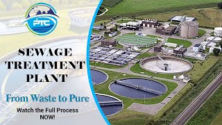 How to works Sewage Treatment Full Process Video  PTC Watertech LLP stp [upl. by Ametaf]