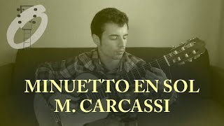 Minuetto en Sol  Menuet in G  Matteo Carcassi [upl. by Barth]