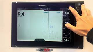 How To Disable Transducer on a Simrad EVO3 or EVO3s MFD [upl. by Llener564]