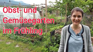 Gartenrundgang Anfang Mai Was wächst was blüht Chaos und erste Ernte [upl. by Chad475]