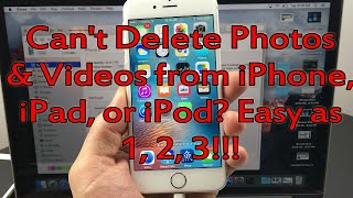 All iPhones How to Delete quotUndeletablequot Photos amp Videos [upl. by Dud514]