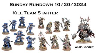 Kill Team 30 Wave 2 and Standalone HQs  Sunday Rundown 102024 [upl. by Araz]