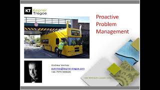 KepnerTregoe for Proactive Problem Management [upl. by Magdala]