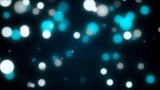 HD 720 Blue Particles Motion Background [upl. by Enyrehtak244]