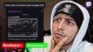 LEYENDO SOLICITUDES DE DESBANEO DE TWITCH 2  Robleis [upl. by Cooley]