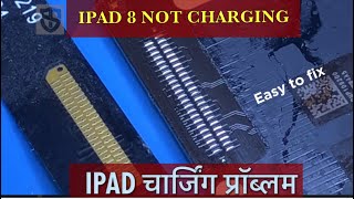 iPad 8 charging problem iPad charging port replacement easy to fixhow to repair iPad charging port [upl. by Downe60]