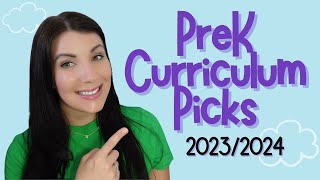 Homeschool Pre K Curriculum Picks  20232024  Pre Kindergarten Prek Learn at Home [upl. by Otrebogad]