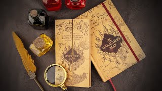 Notebook with foldable Marauders map  CINEREPLICAS [upl. by Earlene]