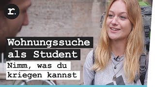 Keine WGZimmer für Studenten  Wohnungssuche zu Semesterbeginn  reporter [upl. by Hughett]