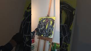 Abstract Painting Process [upl. by Essilrahc820]