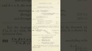 Hypergeometric seriesHupergeometric FunctionSequence and SeriesSpecial Functions [upl. by Liahus944]