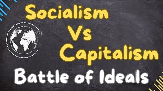 Socialism vs Capitalism Explained in 3 Minutes [upl. by Otilesoj]