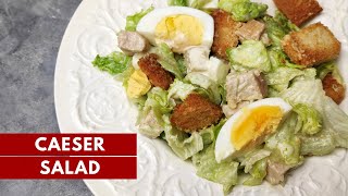 Best Caesar Salad Recipe  How To Make Classic Caesar Salad mamagician [upl. by Aynos]