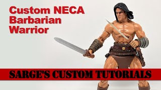 Custom NECA Barbarian Warrior Action Figure from Ming the Merciless [upl. by Azyl]