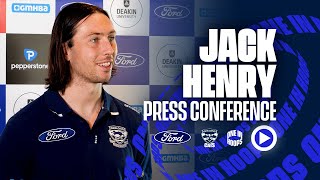 Jack Henry Press Conference  Prelim final [upl. by Ordnael]