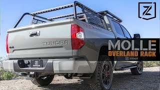 20142021 Toyota Tundra quotMOLLEquot Overland Rack from ZROADZ [upl. by Ange]