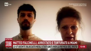 Matteo Falcinelli arrestato e torturato a Miami  Storie italiane 29052024 [upl. by Dre]