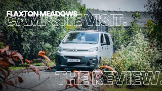 Exploring Flaxton Meadows The Ultimate Yorkshire Campsite Experience for Vanlife UK [upl. by Chelsey]