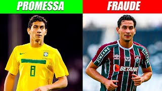 5 PROMESSAS BRASILEIRAS QUE NÃO VINGARAM NO FUTEBOL [upl. by Netsriik]