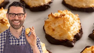 Easy Coconut Macaroons Recipe  So delicious [upl. by Palma]