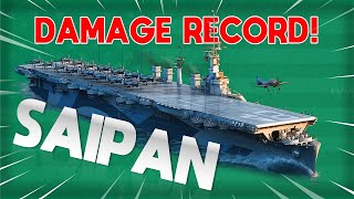 Is SAIPAN the best carrier in World of Warships Legends [upl. by Glimp807]