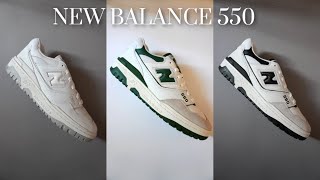 EVERYTHING YOU NEED TO KNOW ABOUT THE NEW BALANCE 550  SIZING COMFORT  BEST EVERYDAY SHOE [upl. by Alyad]