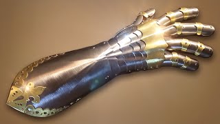 How to Make a Gothic Gauntlet Armor Tutorial [upl. by Burnard]