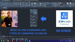 What Is Line Command  Types Of Line Command In ZWCAD 2024  ZWCAD Tutorial 2024  New Update [upl. by Ailecra]