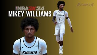 Mikey Williams Face Creation NBA 2K [upl. by Lucius]