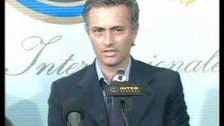 14 Presentazione Josè Mourinho Inter [upl. by Drucill]