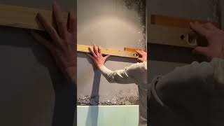 Cómo transformar tu pared con listones de madera y Wolfcraft shorts madera decoration diy [upl. by Murrell202]