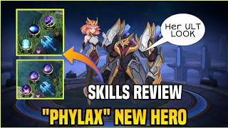 quotPhylaxquot New Hero Skills Review  Another Unique ULT Form  MLBB [upl. by Roid]