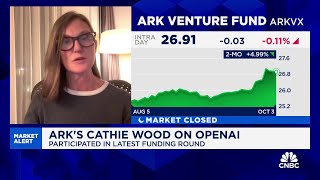 For Nvidia to continue to work there will be other big winners says Ark Invests Cathie Wood [upl. by Retnyw]