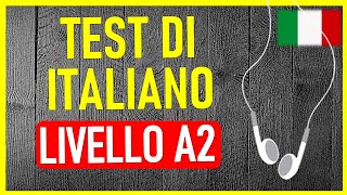 ✅TEST DI ITALIANO LIVELLO A2  UTILE PER LA CITTADINANZA 🧠🚀 cursogratis cursosonline [upl. by Novihs623]