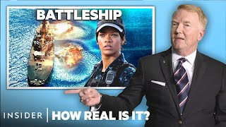 Navy Admiral Rates 8 Navy Warship Battles In Movies  How Real Is It  Insider [upl. by Nnyleuqcaj]